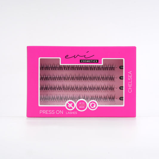 Evi Cosmetics CHELSEA light volume DIY press-on lashes MIX BOX